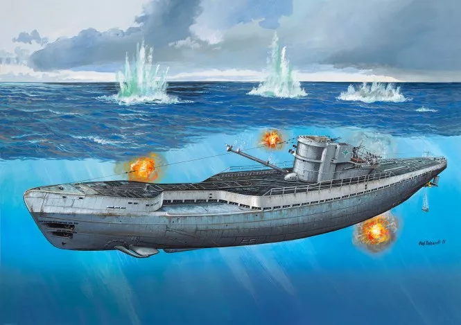Revell - German Submarine TYPE IX C/40